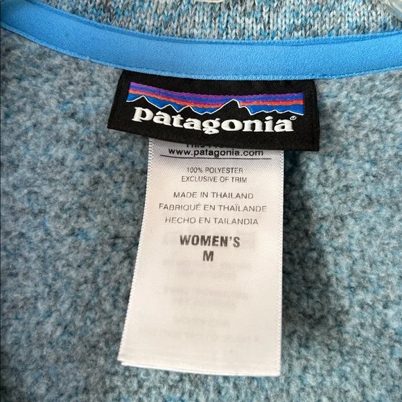 Patagonia Better Sweater Quarter-Zip Fleece Pullover M - Picture 4 of 6